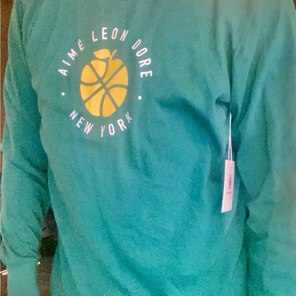 Aimé Leon Dore x New Balance (M)(NWT) Long-Sleeve Tee "SONNY NY"basketball theme